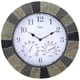 thumbnail image 1 of Reloj de pared Lily's Home con termómetro e higrómetro de 35 cm, 1 of 6