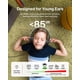 thumbnail image 2 of Auriculares para niños Belkin SoundForm Mini con micrófono USB-C con cable 85dB, 2 of 8
