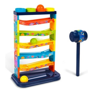 Genérico - Pelotas Bolas 5 Niveles Rampas Racer Montessori Bebe Lau