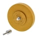 thumbnail image 1 of Rueda removedora de calcomanías TCP Global de goma con adaptador para taladro, 1 of 5