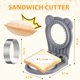 thumbnail image 2 of Sandwichera CHICHAUS con Cortador y Sellador Circular de 9.4 cm, 2 of 7