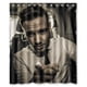 thumbnail image 1 of Cortina de ducha de Liam James Payne, juego de cortinas de baño con ganchos, tamaño 60 x 72 pulgadas, 1 of 3