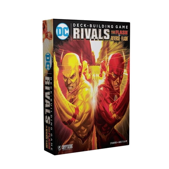 Juego de cartas Cryptozoic Rivals Flash VS Reverse Flash