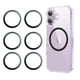 thumbnail image 1 of Aothey Anillos Magnéticos para Teléfono - Pack de 6 Negro, 1 of 7
