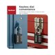 thumbnail image 4 of Candado Kwikset de 4 dígitos reprogramable, paquete de 1, negro, 4 of 6