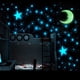 thumbnail image 4 of 111pcs, Star And Moon Combination 3D Wall Sticker Living Room Bedroom Decoration For Kids Room Home Glow In The Dark Stickers, 4 of 5