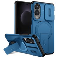 Funda Foxdock Para Samsung Galaxy S25 Edge – Magnética Antigolpes Con Soporte Y Protección Doble