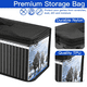 thumbnail image 3 of Bolsa de almacenamiento de videojuegos compatible con PS5 PS4 PS3 Xbox One Juegos, funda de transporte portátil puede contener 30-35 discos de juego, TPU claro organizador de juego de pie - Negro, 3 of 8