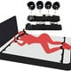 thumbnail image 1 of 1pc Adult Fetish Game Set - Under Bed Binding and Restraint System with Handcuffs and Ankles for BDSM Women's Sex Toy Shop, 1 of 2