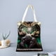 thumbnail image 2 of Rise of the Beasts Bolso de tela con estampado de lienzo para mujer, bolsa de compras reutilizable y estética, con cremallera interior, regalo para mujer, 35 × 40 cm., 2 of 6