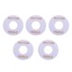 thumbnail image 1 of Placa Redonda De 5pcs Rhythm Treble Treble Para Les Paul Toggle Switch Blanco, 1 of 5