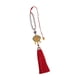 thumbnail image 2 of Coches Espejo Retrovisor Colgante Esmalte Encantos Puerta Pared Ventana Colgante Ornamento Rojo, 2 of 5