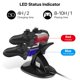 thumbnail image 3 of Charger Stand TNP PS4, estación de carga dual con indicador LED, 3 of 9
