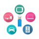 thumbnail image 2 of Memoria USB Maspen 32GB 2.0 de Alta Velocidad Color Azul, 2 of 8