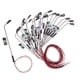 thumbnail image 4 of 20pcs Mini Model Ferrocarril Tren Lámpara Post LED Luces Street N Scala 1: 150, 4 of 5