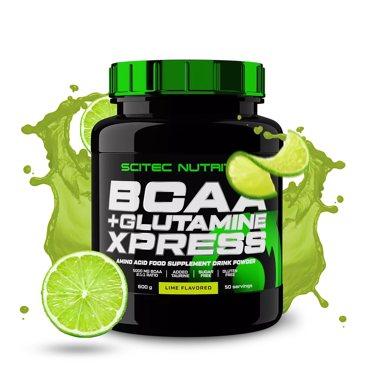Scitec Nutrition - Bcaa + Glutamina Xpress 600 Grs - Lima