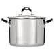 thumbnail image 3 of Olla Tramontina 8L Acero Inoxidable Gourmet Tapa Inducción, 3 of 3