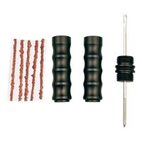 Ioensy - Kit De Reparación De Neumáticos De Bicicleta Mtb Bike Car Emergency Tool Set Neumático Sin Cámara Negro