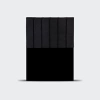 Ivi Home - Respaldo De Cama 1,5 Plazas Tubular Negro