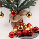 thumbnail image 2 of X12 Esferas Navidad Decorativa Adorno Navideño Bambalina 7cm, 2 of 3