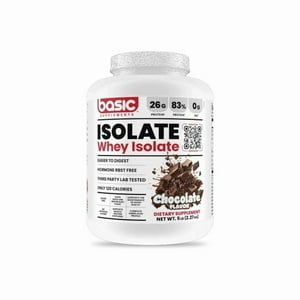 Basic - Proteina Whey Isolate 5Lbs Chocolate -
