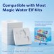 thumbnail image 4 of Kit de moldes mágicos de agua Elf de Kiditos, 10 formas libres de BPA, 4 of 9
