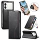 thumbnail image 2 of FOXDOCK Funda para Samsung Galaxy S26 Edge: Cierre magnético, soporte ajustable, ranuras para tarjetas y correa integrada-negro, 2 of 6