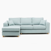 Barra Design - Seccional Monaco Izquierdo Lino Celeste