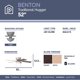 thumbnail image 3 of Ventilador de techo Prominence Home Benton 132 cm con luz LED y 5 aspas, 3 of 9