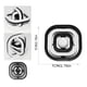 thumbnail image 4 of Pack 2 Spinners Antiestrés Gyro 360 Cuadrado Negro Juguetes Fidget, 4 of 5