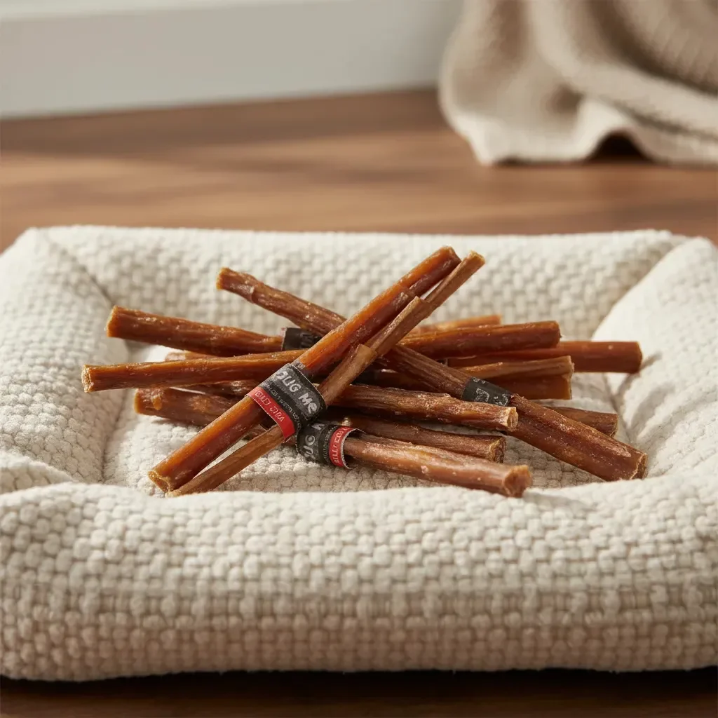 Pack 10x Bully Stick 30 Cm Snack Masticable Bug Me Perros