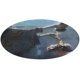 thumbnail image 1 of Alfombra Redonda de Felpa Coral David 60cm, 1 of 6