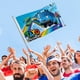 thumbnail image 4 of Tayo, el Pequeño Autobús Bandera impresa con temática, regalo perfecto para fanáticos, amigos y familiares, y adecuada para actividades al aire libre e interiores, decoraciones de fiesta. 60*90CM, 4 of 6