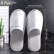 thumbnail image 4 of Zapatillas desechables LYARCHTE, 4 pares, blancas, para hotel o spa, 4 of 7