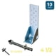 thumbnail image 1 of 10 ANCLAJES AN1-90 + 10 PERNOS EXPANSIÓN 1/2 X 4,1/2 + 100 TORNILLOS AUTOPERFORANTE 12-14 x 3/4, 1 of 1