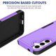 thumbnail image 4 of Funda Defender para Samsung Galaxy S26 FE 5G 6.7", de Doble Capa PC+TPU Resistente a Golpes, Cubierta Protectora de Cuerpo Completo, Morado, para Galaxy S26 FE 5G, 4 of 6