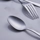thumbnail image 4 of Xiao Hua Juego de Tetera Mate, Juego de 6 Piezas, Acero Inoxidable Satinado Pulido, Cuchara de Postre de metal de 6.7 Pulgadas, Cubiertos, 4 of 4