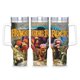 thumbnail image 1 of Fraggle Rock Vaso aislado de acero inoxidable con asa, diseño temático, regalo para familia, amigos y fans; incluye pajita y encaja en el portavasos estándar, 40 oz, 1 of 6