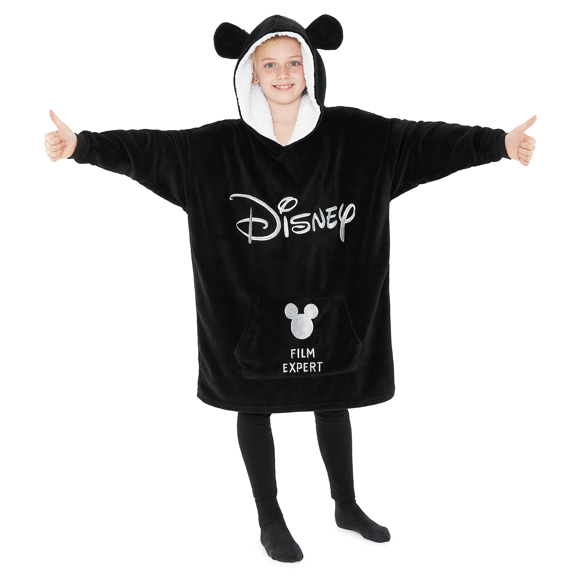 Manta Con Capucha Disney Para Adolescentes Minnie Mickey Stitch