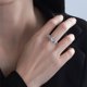thumbnail image 4 of Anillos de Compromiso de Moissanita para Mujer 1 Quilate Color D Claridad VVS1 Anillo de Diamante de Moissanita Enredadera de Hojas Retorcidas Anillo de Banda de Boda de Plata Esterlina 925 Talla 5-9, 4 of 7
