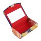thumbnail image 4 of Brocade Lipstick Lip Gloss Case Llevar Storage Box Lip Balm Holder w / Mirror #D, 4 of 5