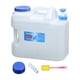 thumbnail image 1 of Contenedor de agua para acampar, jarra de almacenamiento de agua con grifo, tanque de agua portátil de fácil limpieza, Camping para Picnic, senderismo 18L, 1 of 5