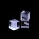 thumbnail image 2 of Prisma divisor de haz dicroico en forma de cubo óptico de vidrio, 15 x 15 x 15 mm, 2 of 9