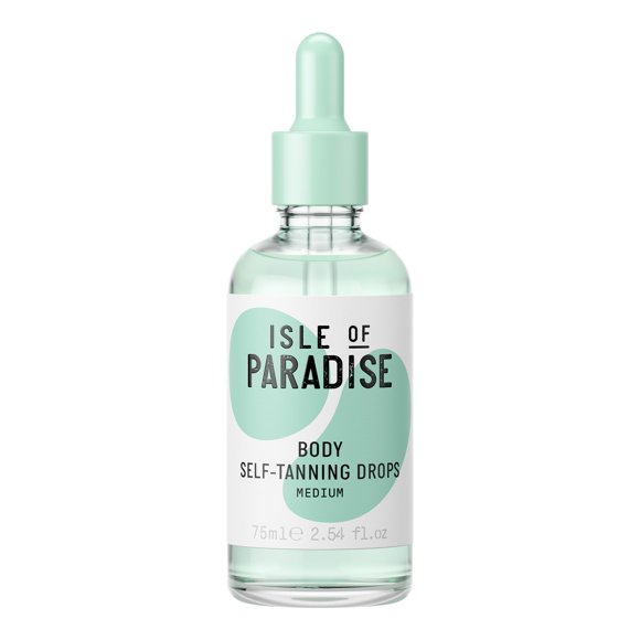 Gotas corporales autobronceadoras y reafirmantes Isle of Paradise Medium