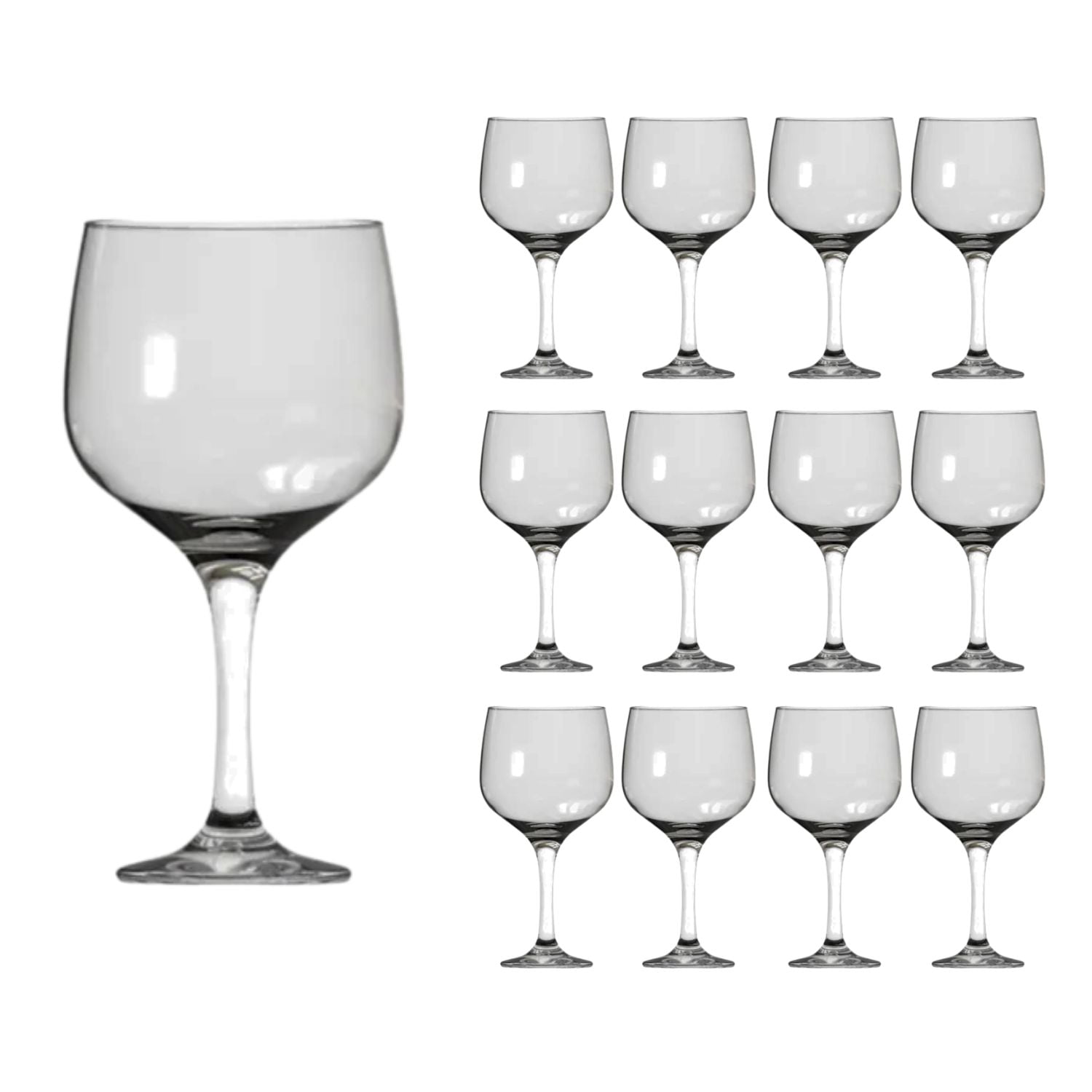 Set 12 Copas Gin Tonic Clasico Cocktail Vidrio 653ml Cristar