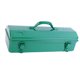 thumbnail image 3 of Caja De Herramientas De Metal Con Pestillo De Bloqueo, Organizador De Herramientas Verde Para Garaje, Hogar, Taller, 42 Cm X 12 Cm X 15,5 Cm, 3 of 5