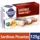 thumbnail image 1 of Sardina Picantes Caja, Drenado 90 g - Neto 125 g, 1 of 3