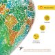 thumbnail image 4 of Comedero solar para colibríes MKLZ, mosaico de vidrio verde azulado, 1 litro, con luz, 4 of 6