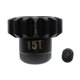 thumbnail image 2 of Engranaje del motor de acero 32dp 3.175mm 15t para 1/10 rc car, 2 of 5