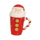thumbnail image 1 of Taza De Cerámica Navideña, Taza De Té De Dibujos Animados Encantadora, Tazas De Chocolate, Taza Novedosa, Papá Noel, 1 of 5